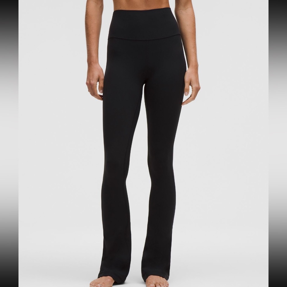 NWT Lululemon Align™ High-Rise Mini-Flare Pant Regular Black 2